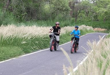 E Cycling Experience at The Oberoi Sukhvilas Spa Resort Chandigarh